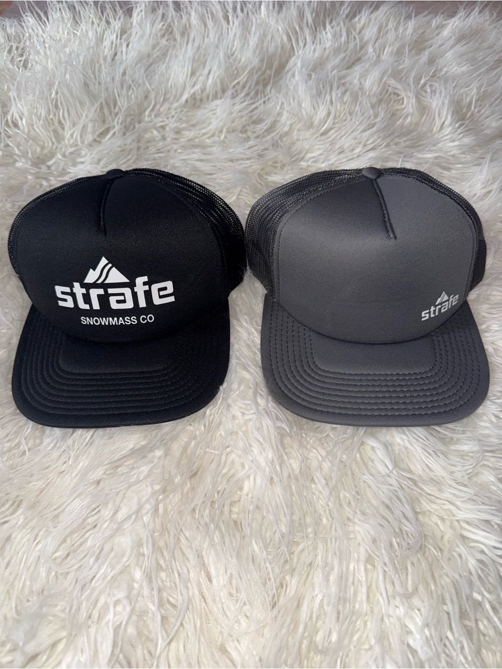 STRAFE Aspen Snowmass | Set of 2 Trucker Hats
